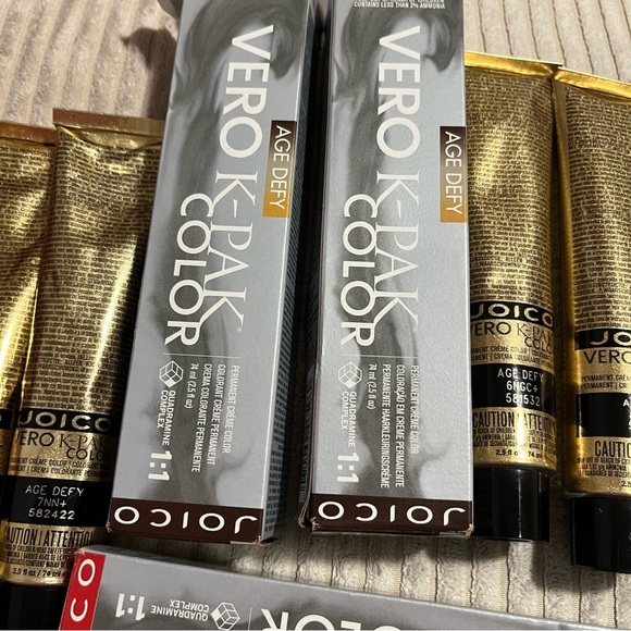 Joico Vero k-pak hair dye permanent cream color age defy lot NEW copper brown 5 - Picture 3 of 4